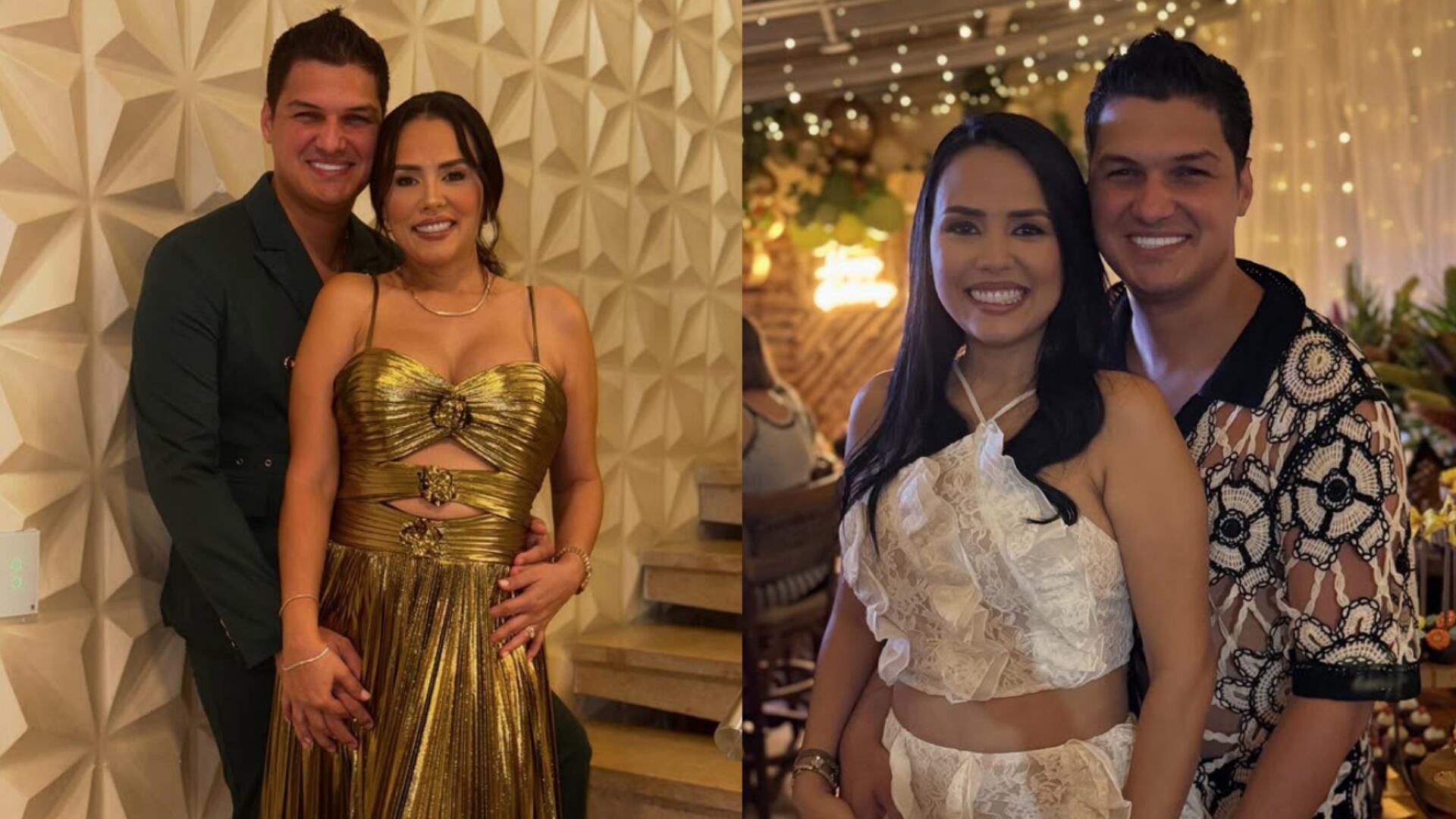 Elder Dayan Díaz y su esposa, Mile Robayo