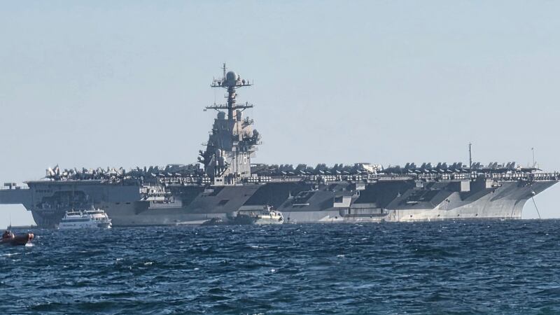 EE. UU. envía al Caribe el portaaviones Gerald Ford, el más poderoso del mundo, en ofensiva contra el narcotráfico del Tren de Aragua