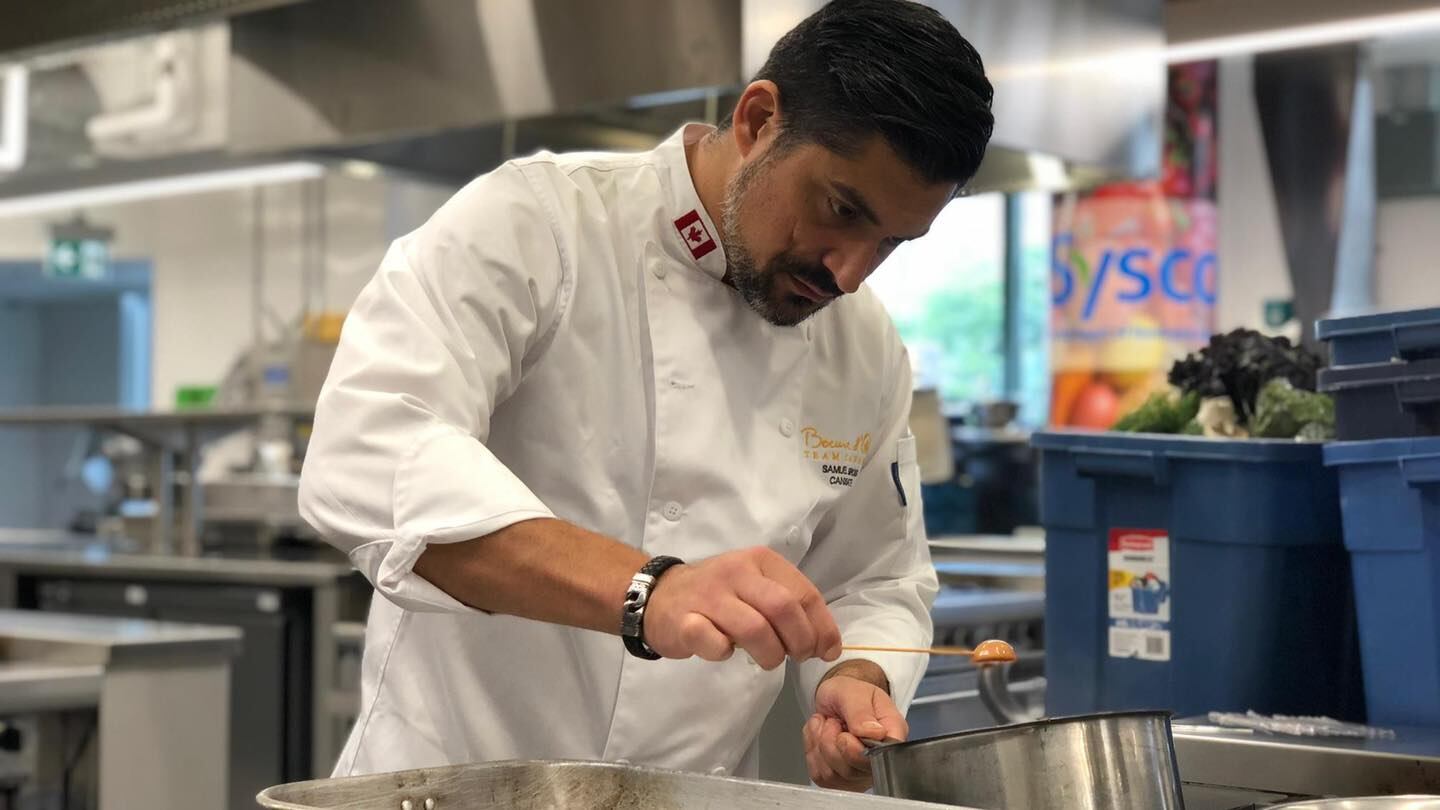 Samuel Sirois, chef canadiense finalista del Bocuse d’or