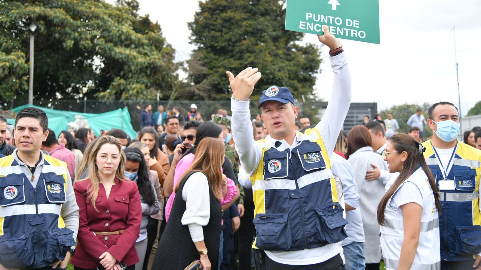 La UNGRD anuncia simulacro nacional.