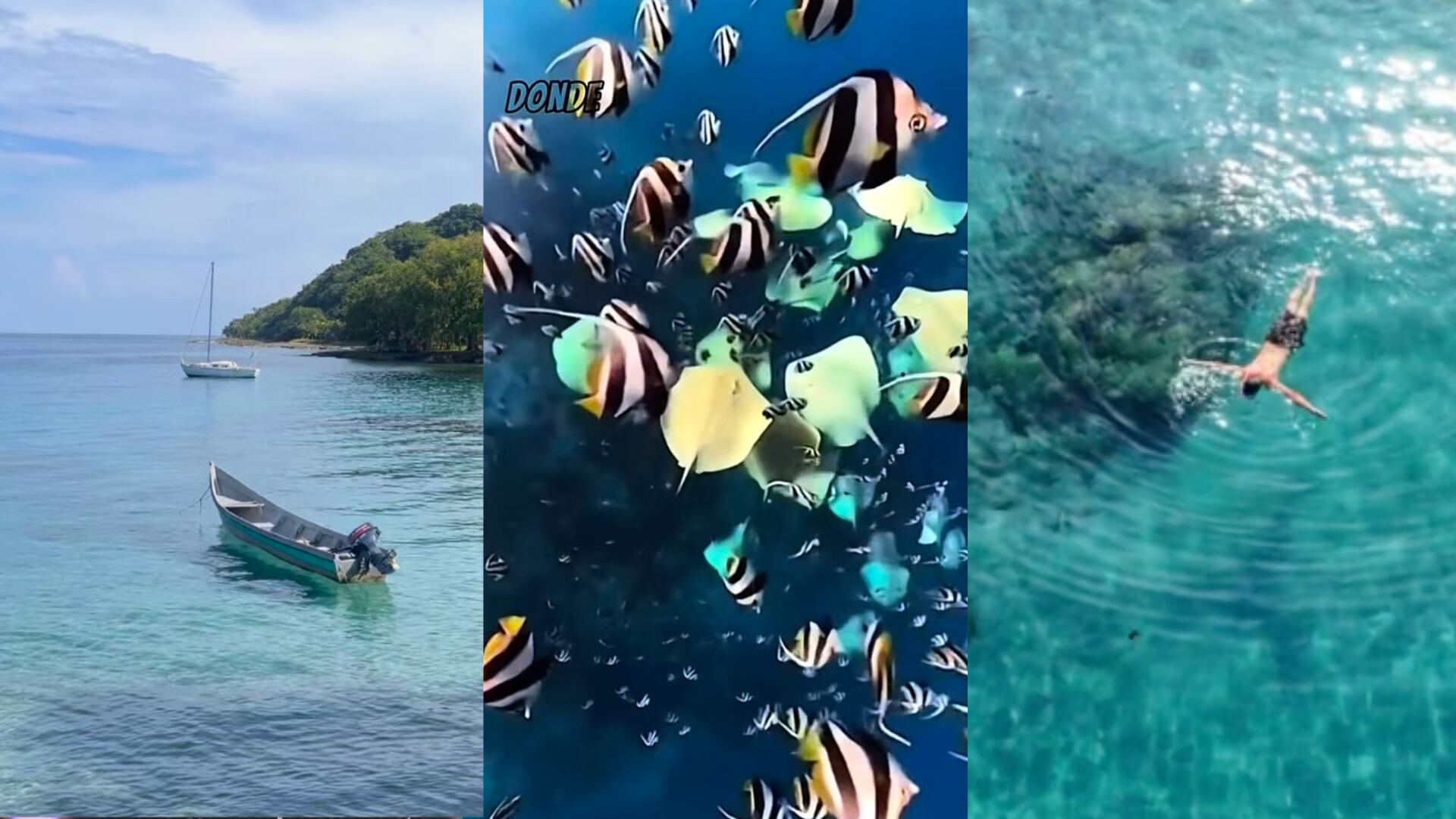 Juan Palacio H, viajero, mostró el paraíso escondido cerca a Capurgana
