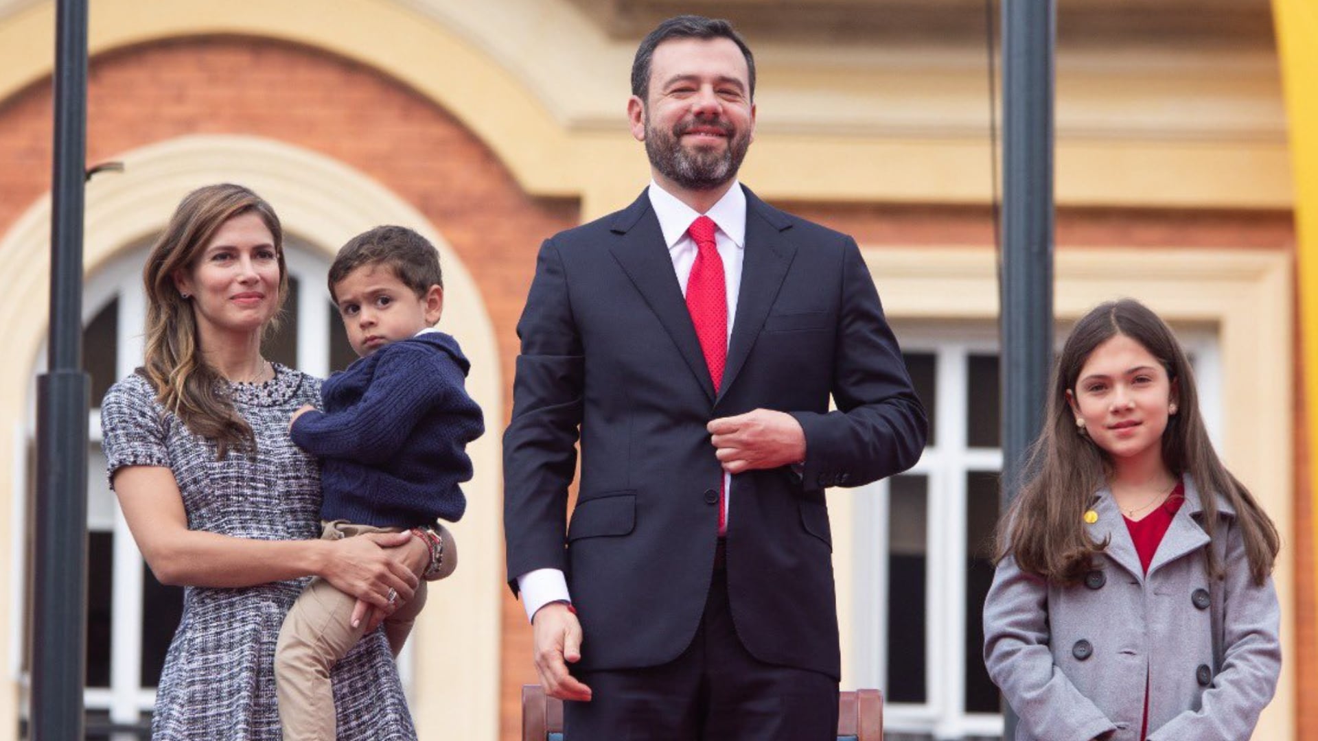 Así lucía la esposa de Carlos Fernando Galán cuando hacía campaña con Peñaloza