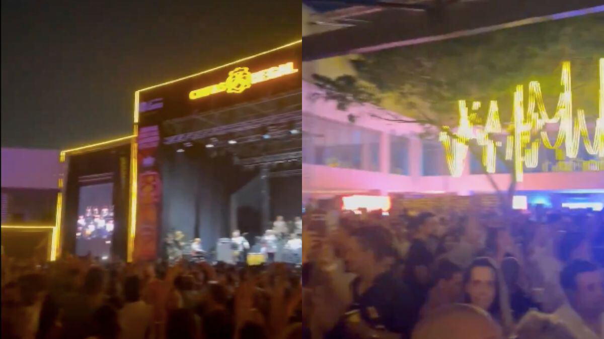 En exclusiva fiesta de la Feria de Cali resonó "Fuera Petro.