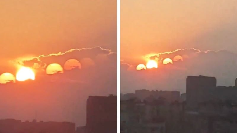 Siete soles en China/X