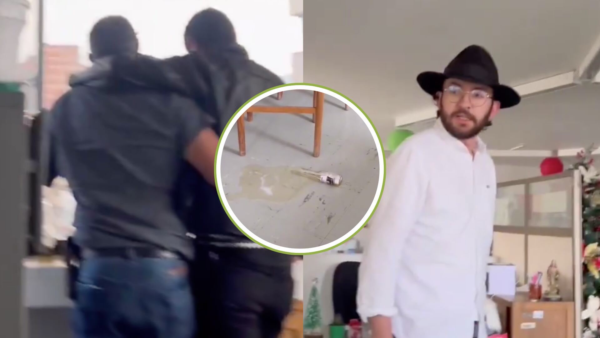 El alcalde de Duitama le madrugó a las vacaciones y encontró a los funcionarios en tremenda fiesta en las oficinas