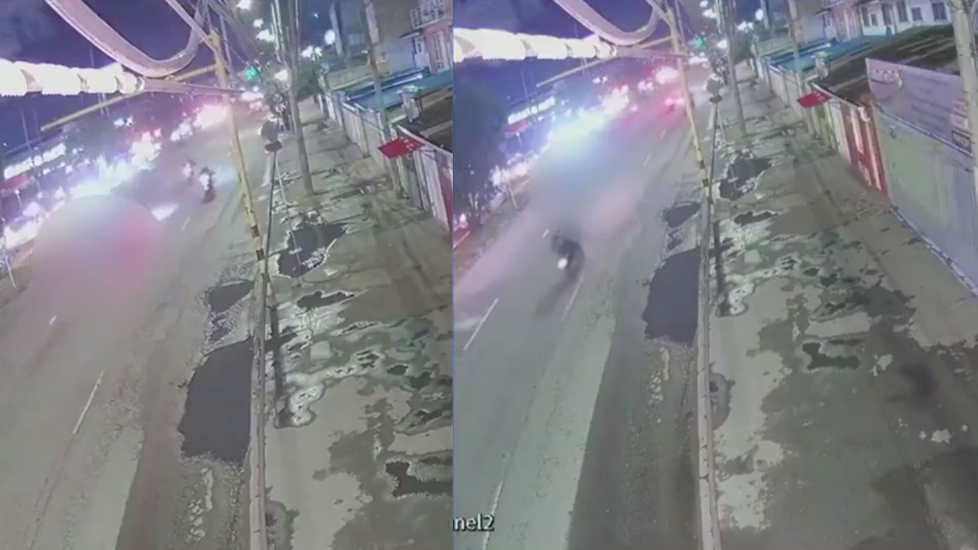 Dos motociclistas atropellaron a un peatón y se fugaron