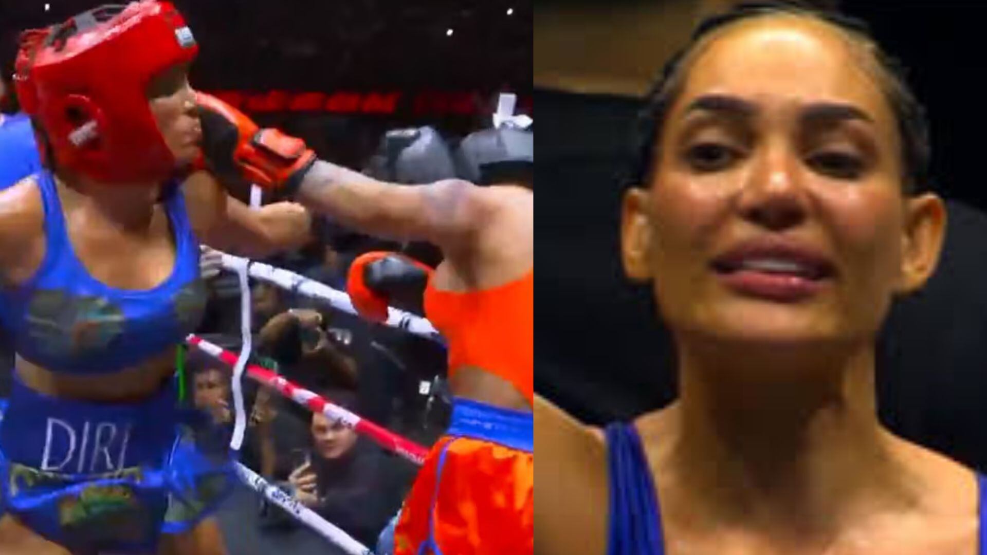 Andrea Valdiri y Yina Calderón