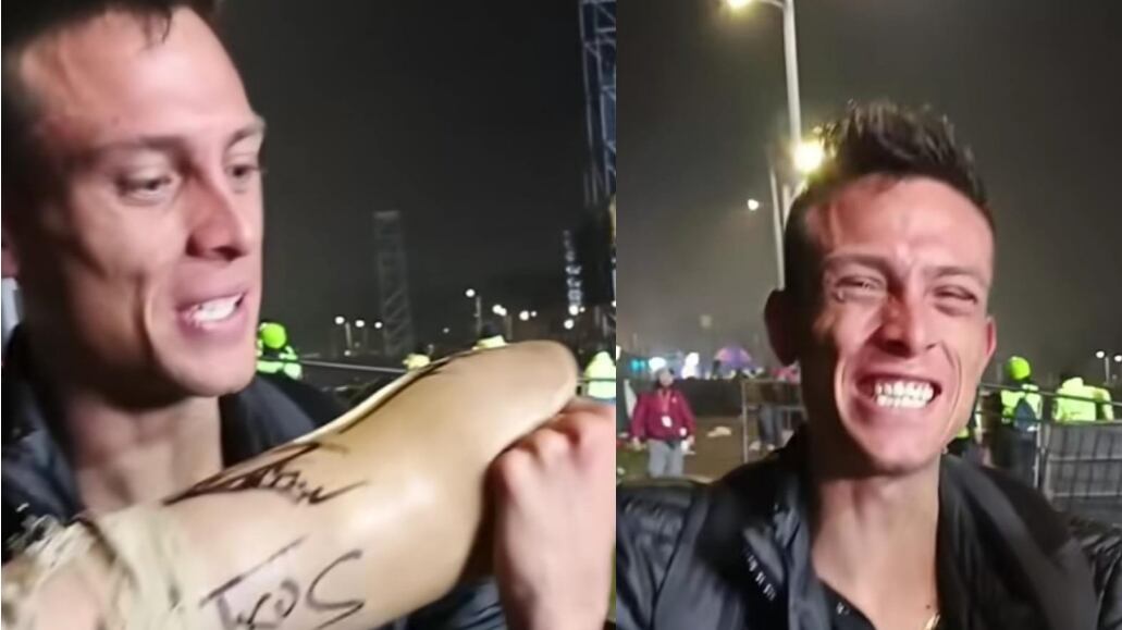 Fan de Mago de Oz que perdió la su prótesis de su pierna en Rock al Parque la recuperó firmada por la banda