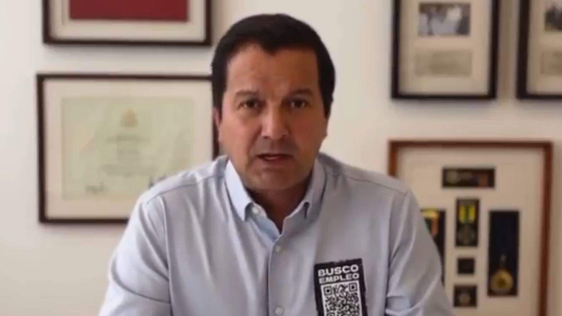 David Luna confirmó que fue víctima de robo en su oficina de campaña.