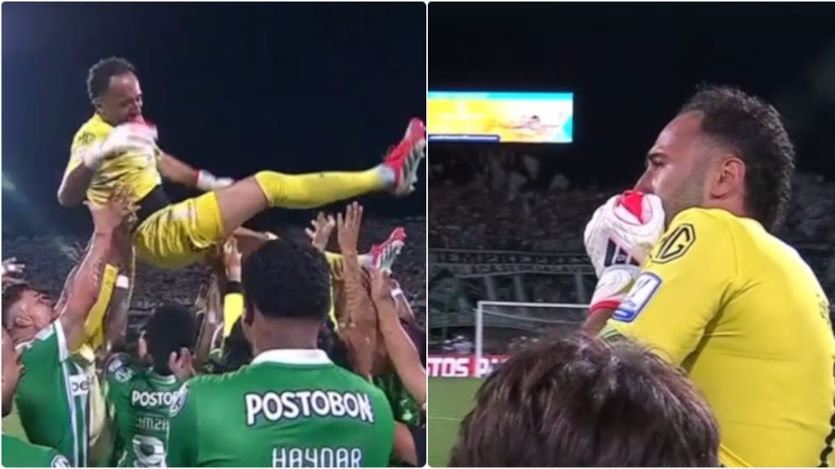 Un desconsolado David Ospina se despidió de Atlético Nacional ¿Llegó su retiro?