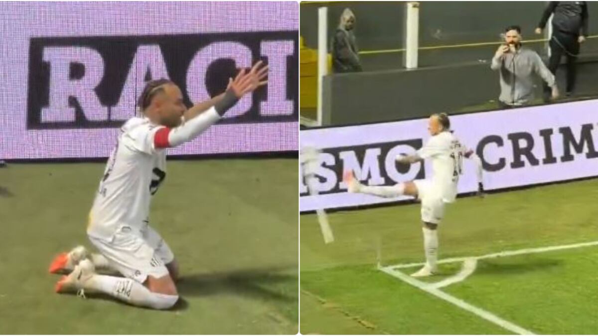 Neymar protagonizó un papelón en partido que Santos perdió con goles de colombianos