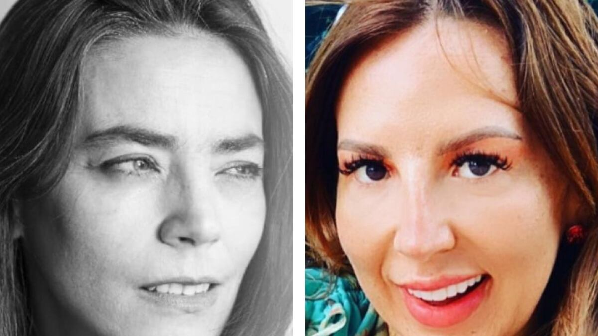 Mafe Walker y Sandra Reyes