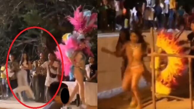 Pelea en Reinado de Chorrera, Atlántico.