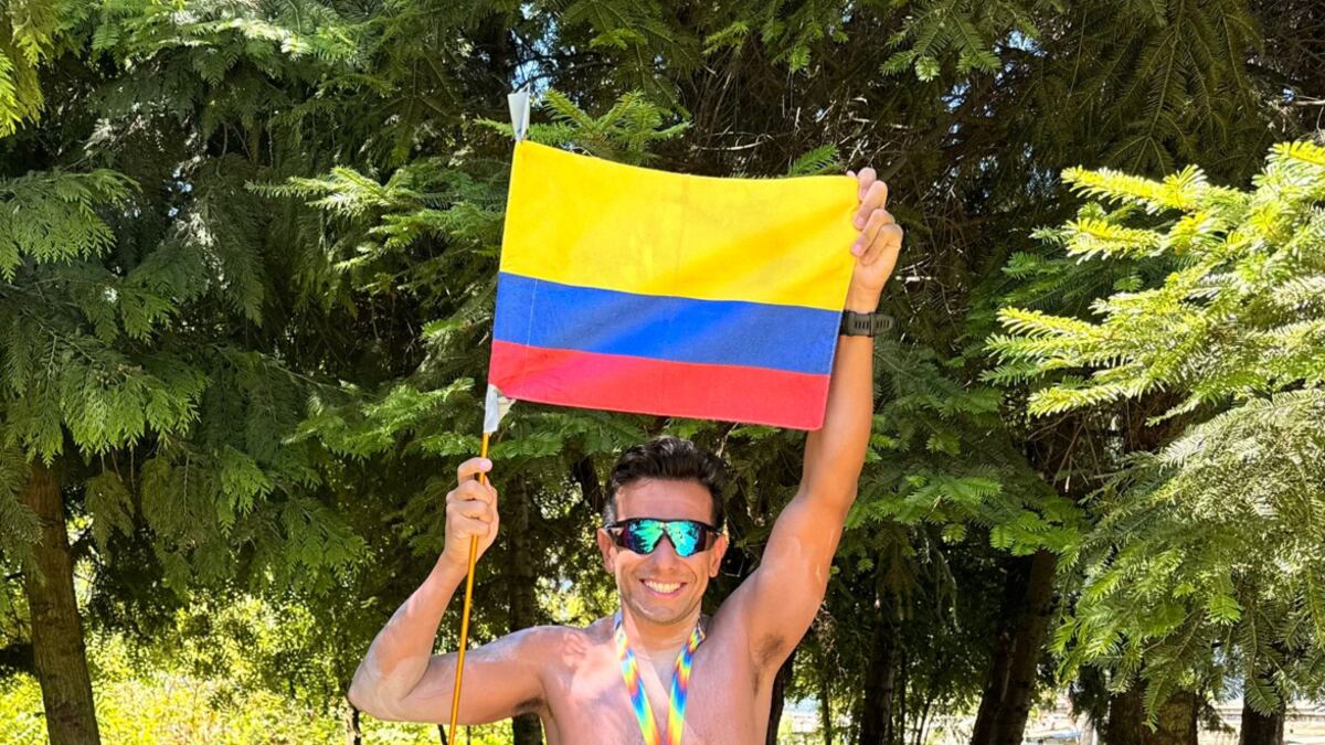 Jorge Iván del Valle sigue haciendo historia y ahora logró una nueva hazaña en el Portland Bridge Swim 2025