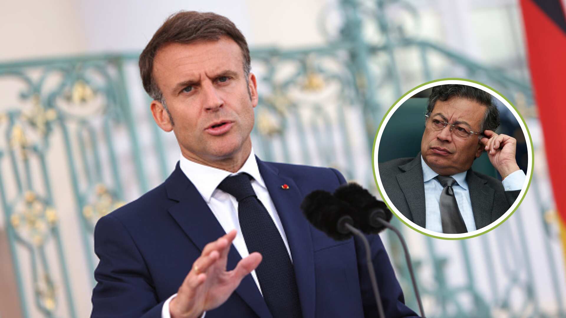 Emanuel Macron le pegó tremendo regaño a Petro: “le exijo respeto. No de lecciones, mejor de soluciones”