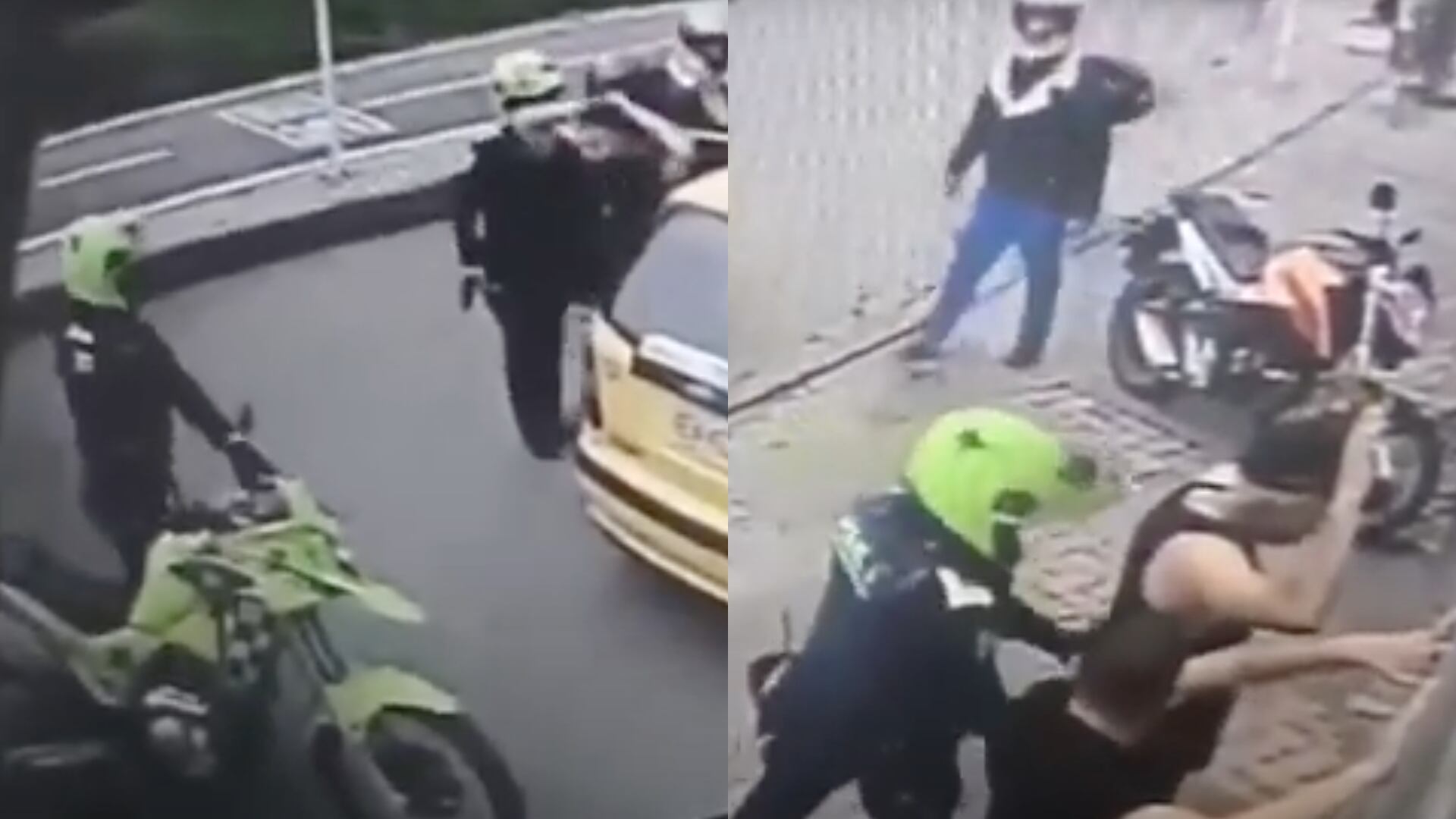 Captura a ladrones que robaron a un domiciliario.