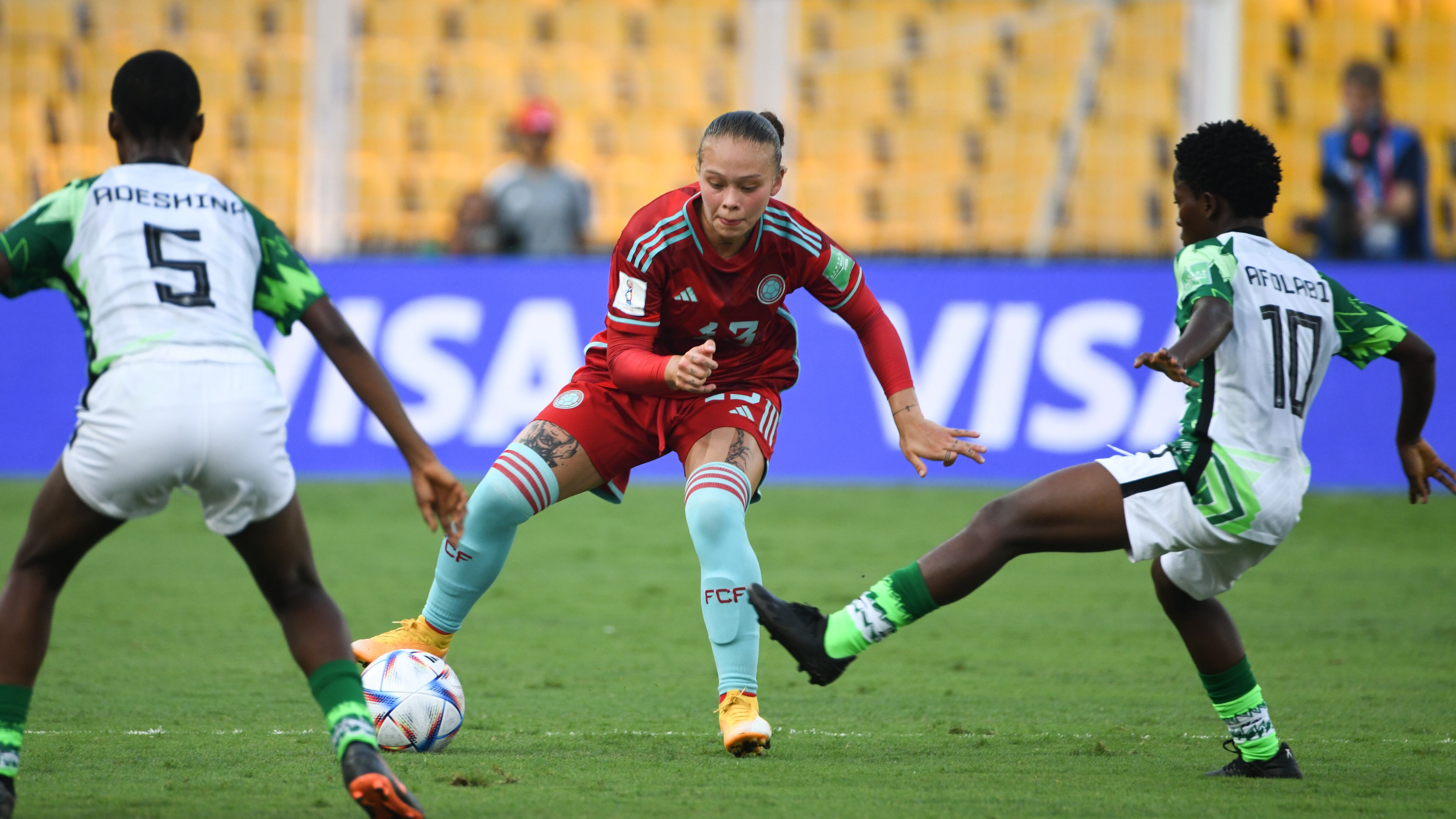 Goles Colombia vs. Nigeria