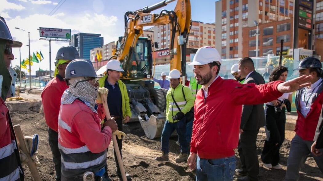 Alcalde supervisó personalmente avances y retrasos de obras en troncal de Av. 68