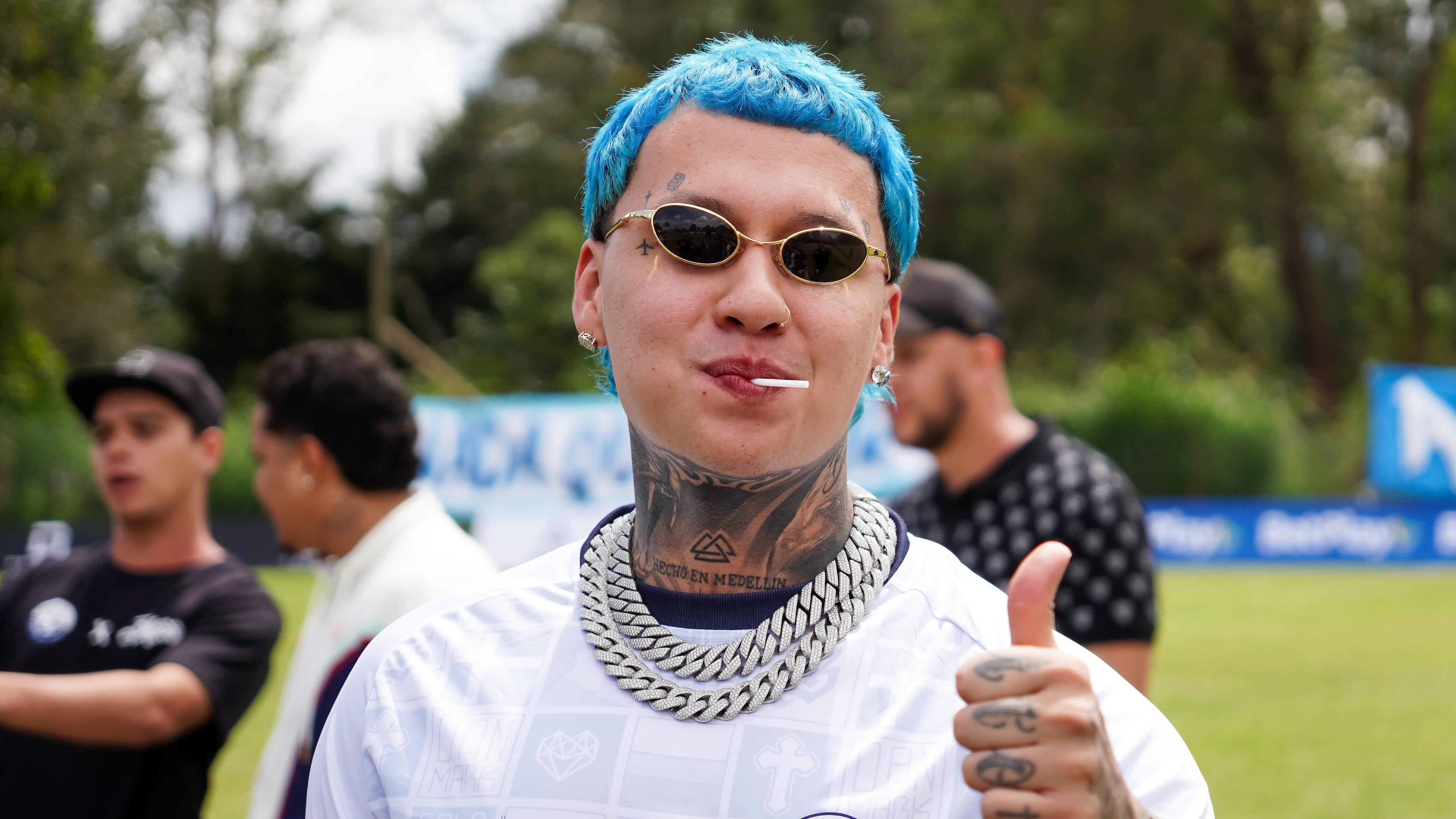 Vendsyssel FF, equipo de Blessd, llegó a Medellín para la pretemporada