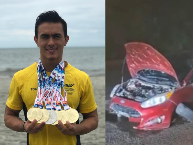 Jossimar Calvo y su esposa quedaron atrapados en medio de un ataque con explosivos en Cúcuta: ambos resultaron heridos