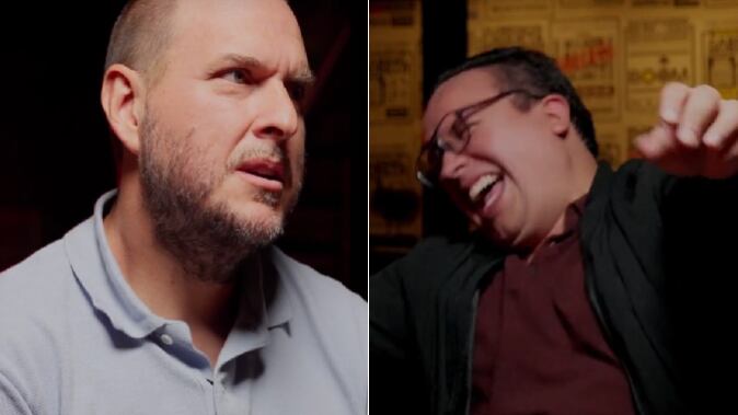 Entrevista de Andrés Parra con el comediante Gabriel Murillo