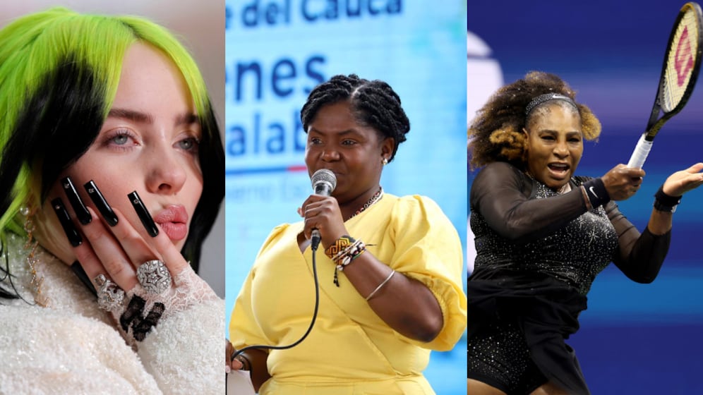 Billie Eilish, Francia Márquez y Serena Williams, dentro de las 25 mujeres más influyentes del mundo