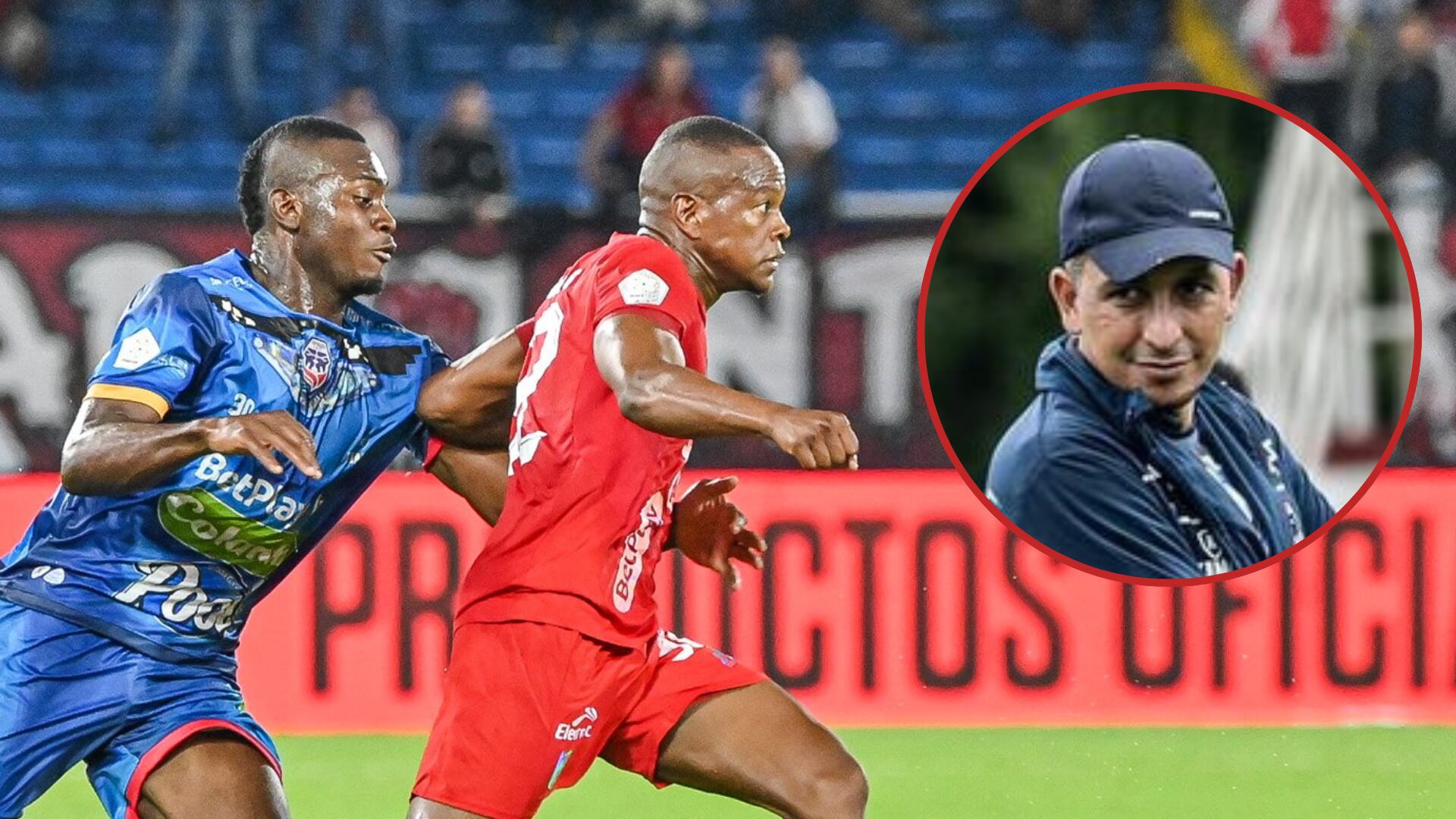 Hinchas del América piden sanción para el entrenador de Fortaleza por un gesto