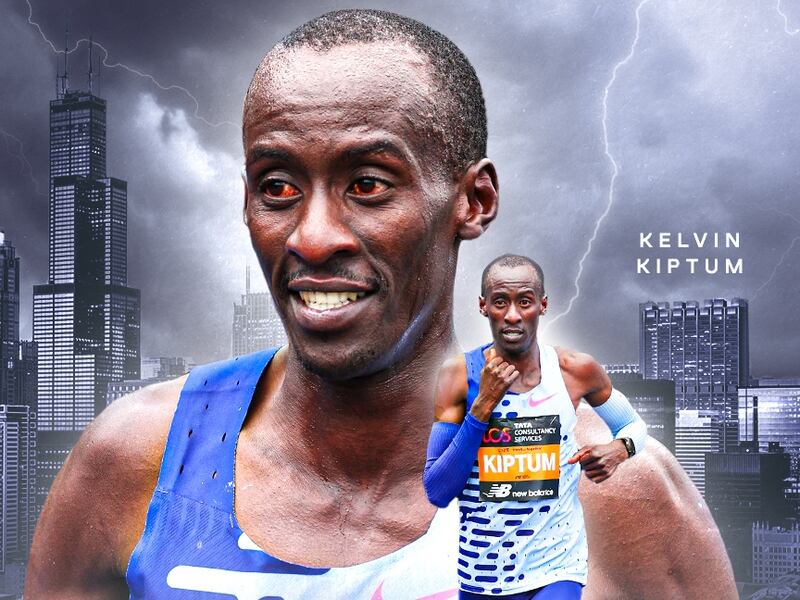 Keniata rompe récord mundial en el Maratón de Chicago 