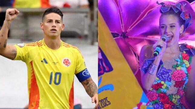 Regaño de la reina del Carnaval de Barranquilla a James Rodríguez por despreciar a Junior en la Lectura del Bando.