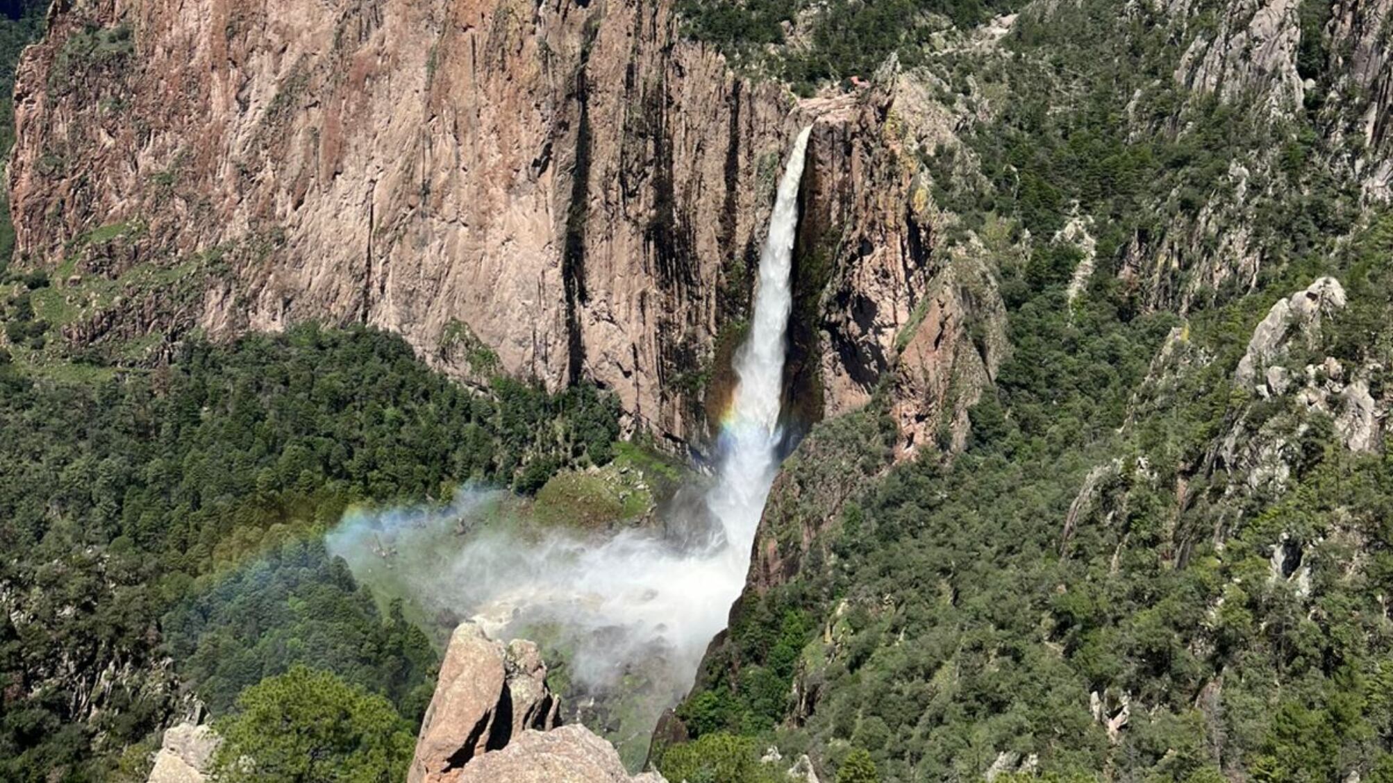 Cascada de Basaseachi en Chihuahua