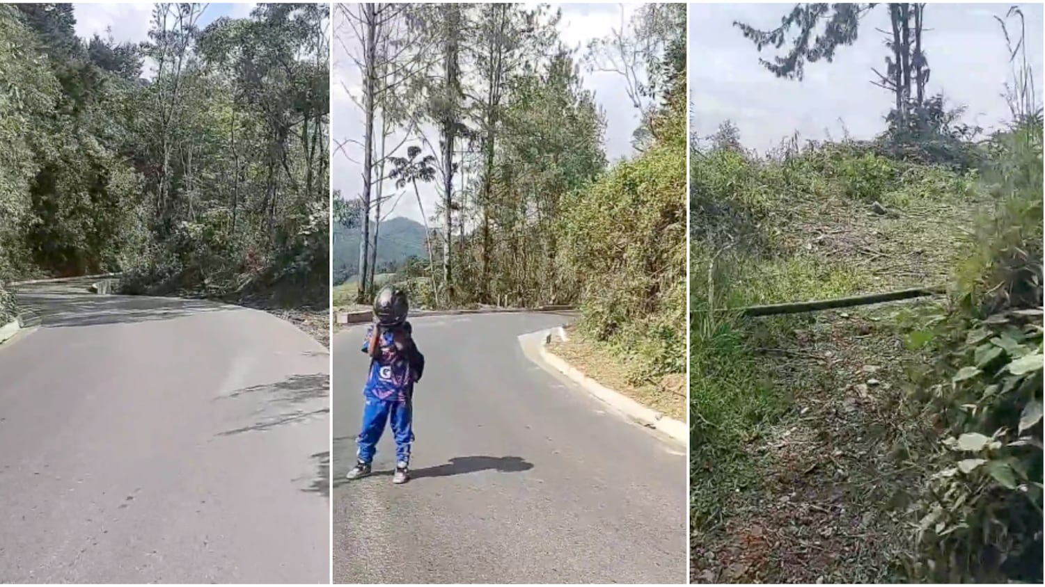 Video de robo en una vía de Antioquia