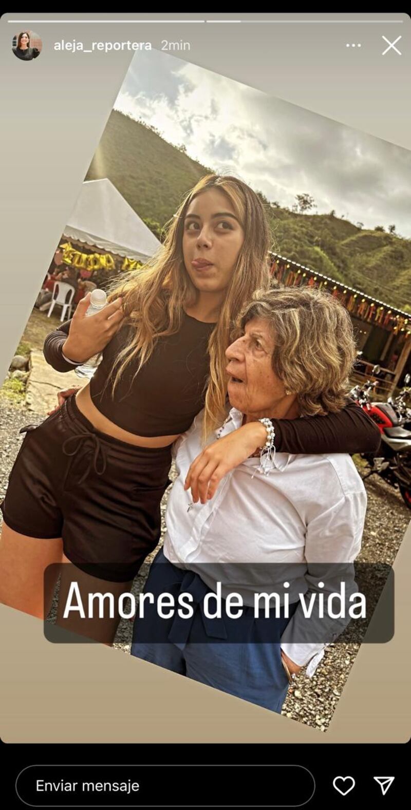 Ella es la hija de Diego Guauque y Alejandra Rodríguez quienes hicieron parte de Séptimo día