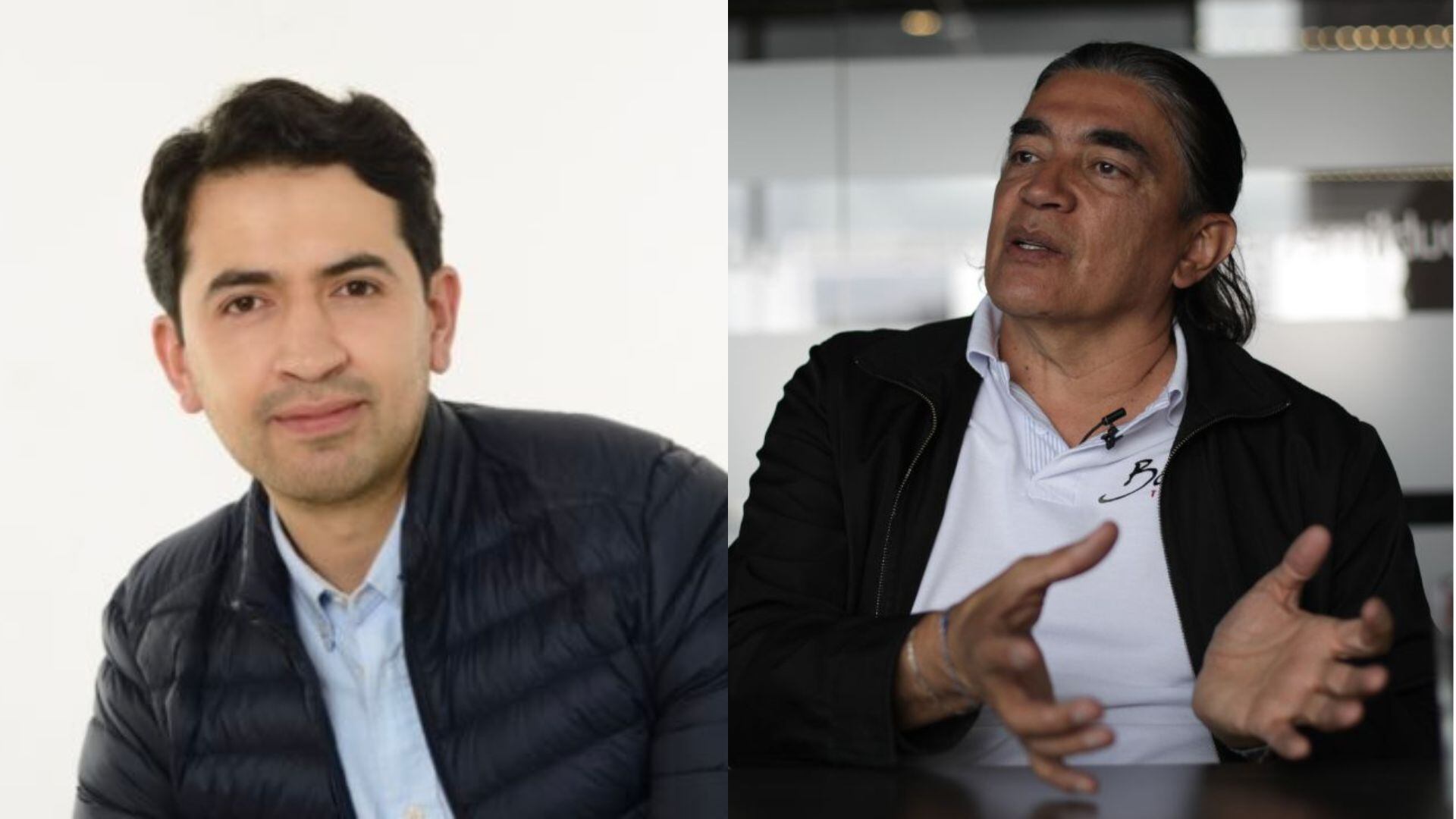 Daniel Briceño y Gustavo Bolívar