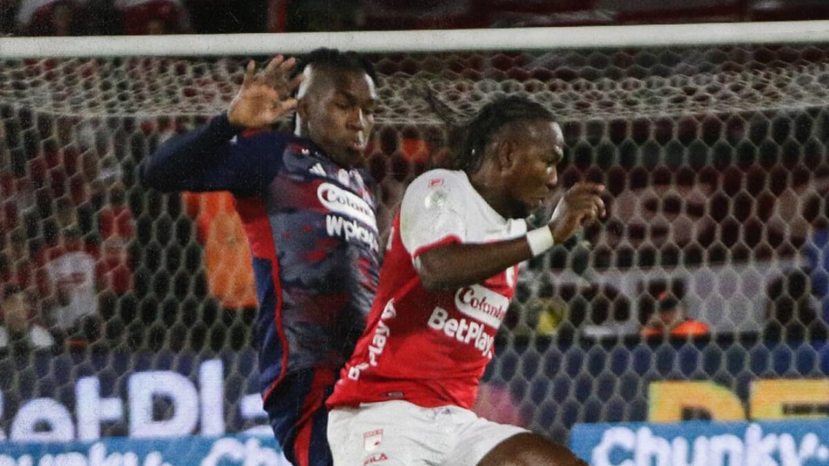 Santa Fe y Medellín llegaron bien, pero les faltó definición