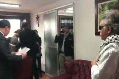 (Video) Jesús Santrich toma posesión como miembro del Congreso de la República
