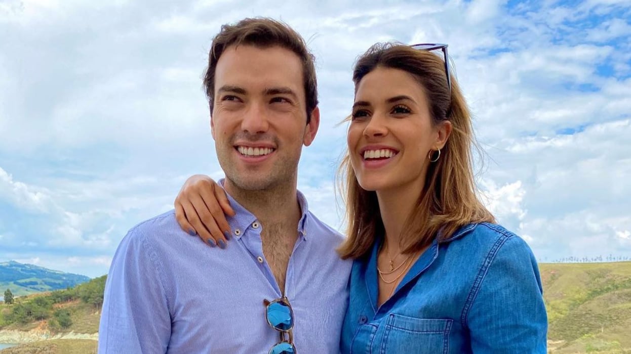 Esteban Santos y Gabriela Tafur