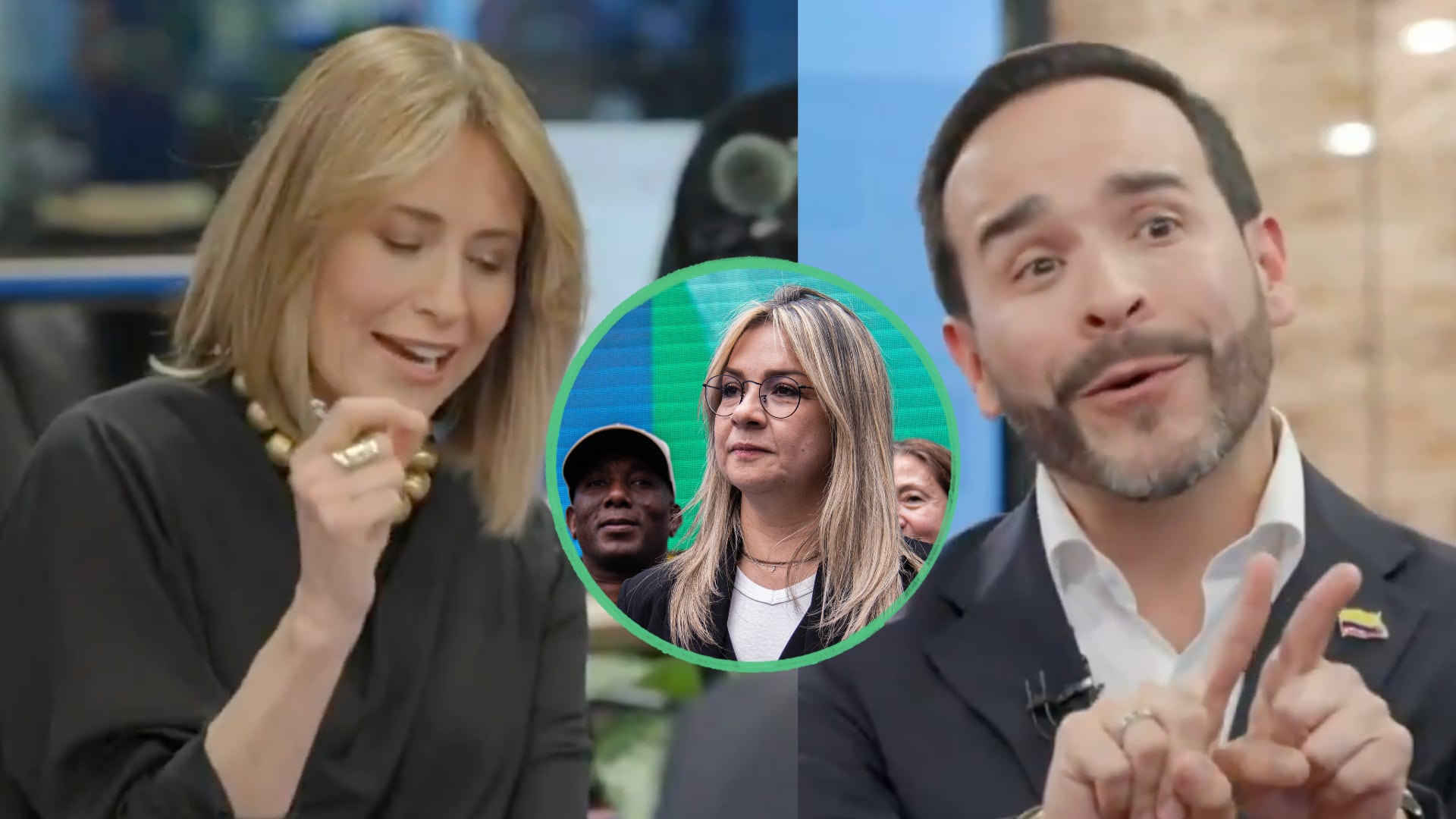 Vicky Dávila defendió a Malu de Caracol tras ataque de De la Espriella