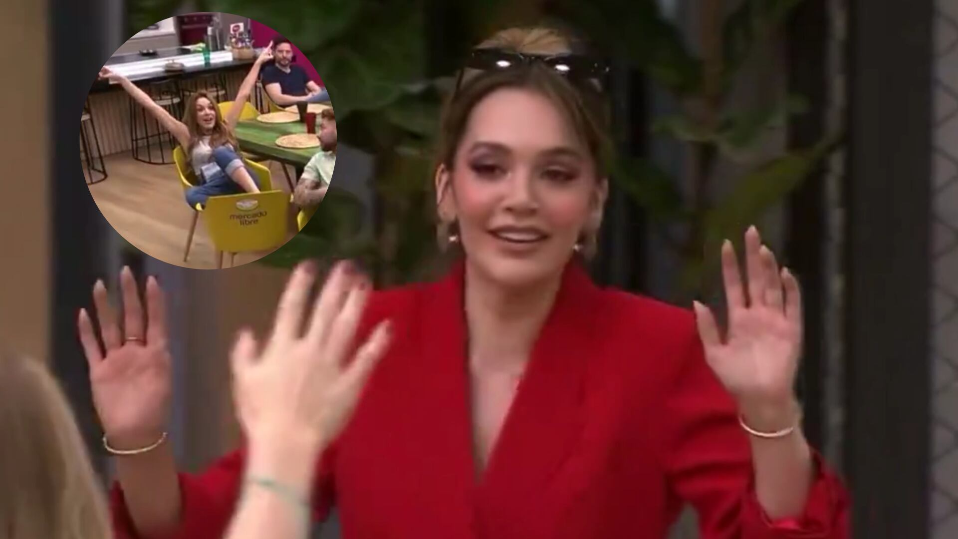 Lina Tejeiro ‘trapeó' el piso con Nataly Umaña en ‘La Casa de los Famosos’ con fuerte ‘pulla’