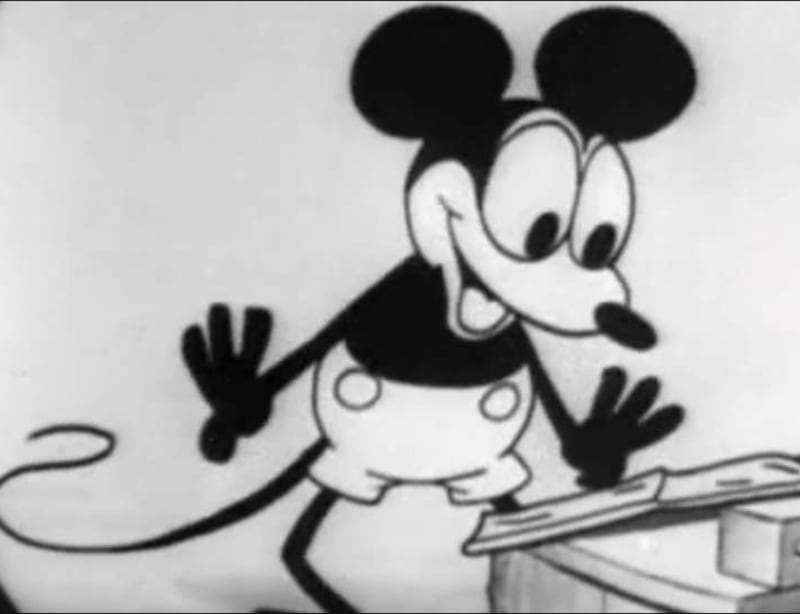 Primera versión de Mickey Mouse (Tomado de Disney)