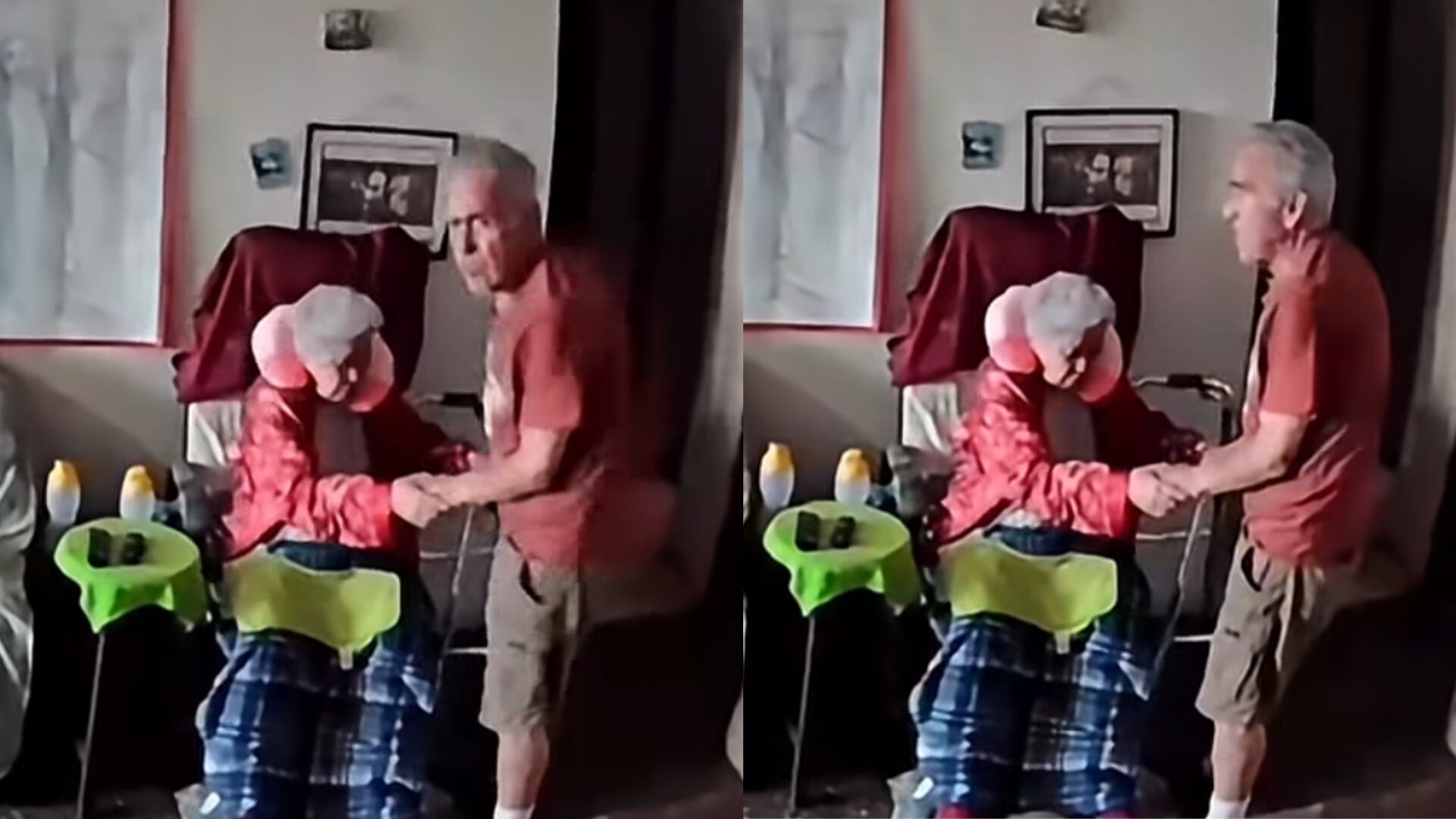 Abuelos Venezuela en el terremoto