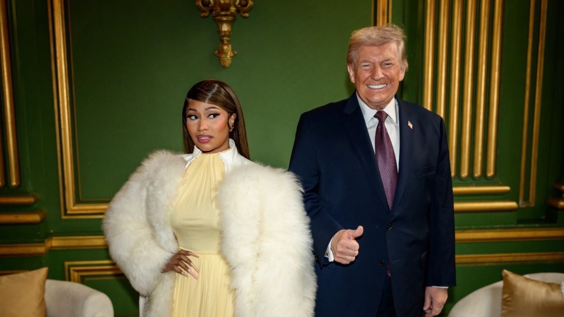 Nicki Minaj y Donald Trump