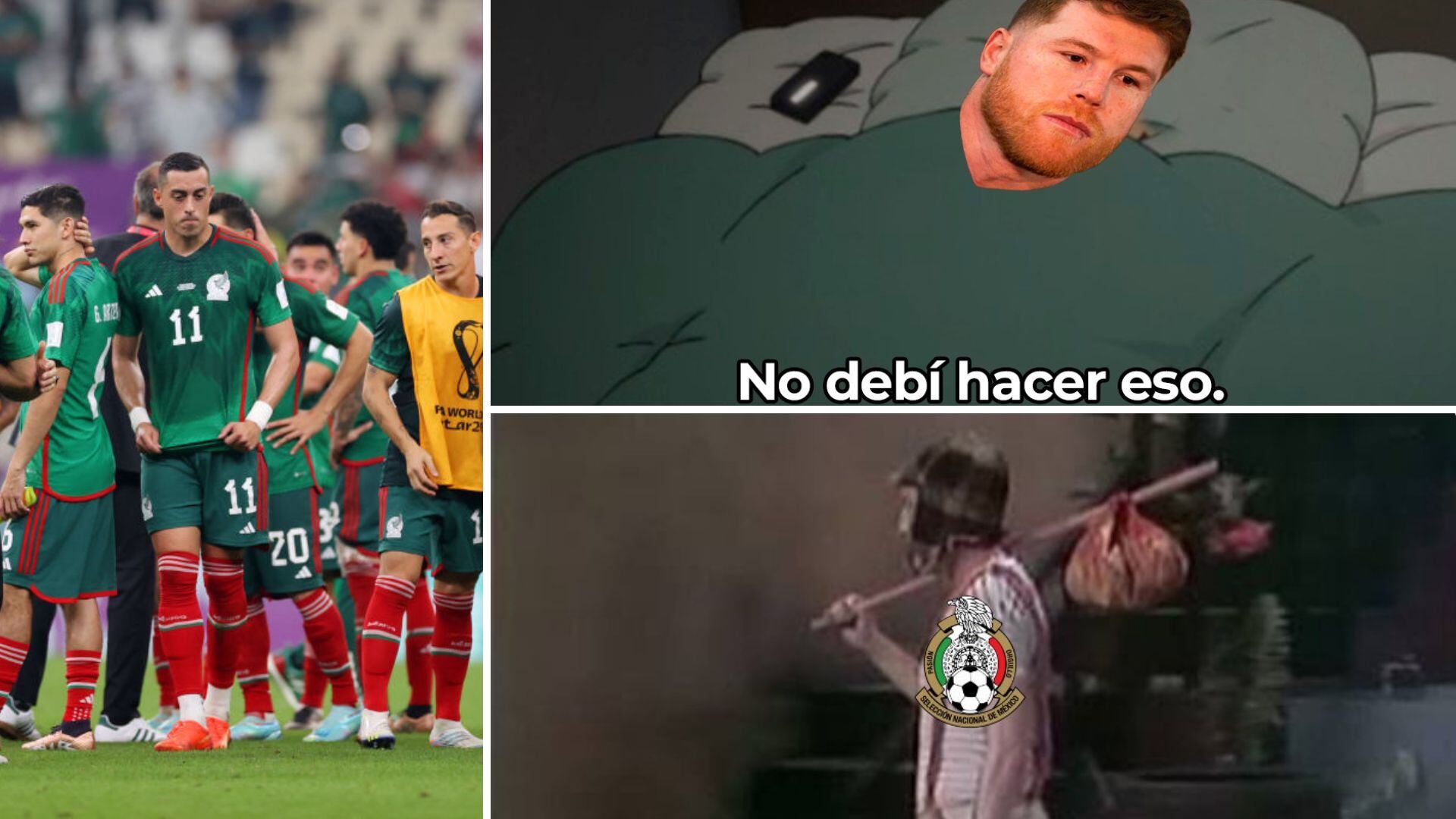 Los mejores memes de la eliminación de México de Qatar 2022.