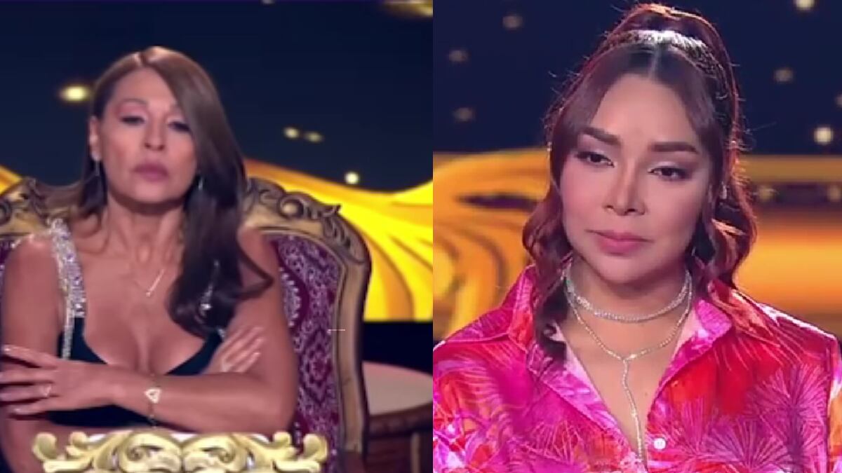 Esta fue la reacción de Amparo Grisales con Paola Jara de ‘Yo Me Llamo’