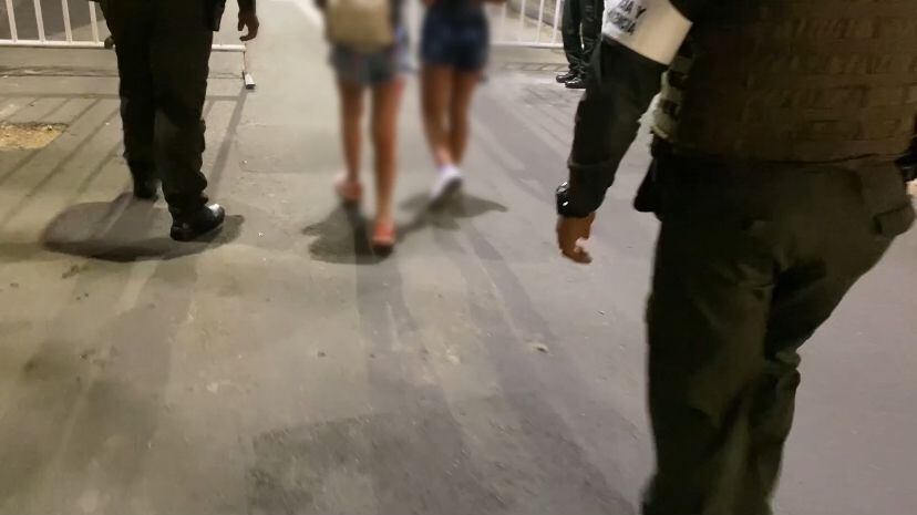 Niñas encontradas en hotel de Medellín