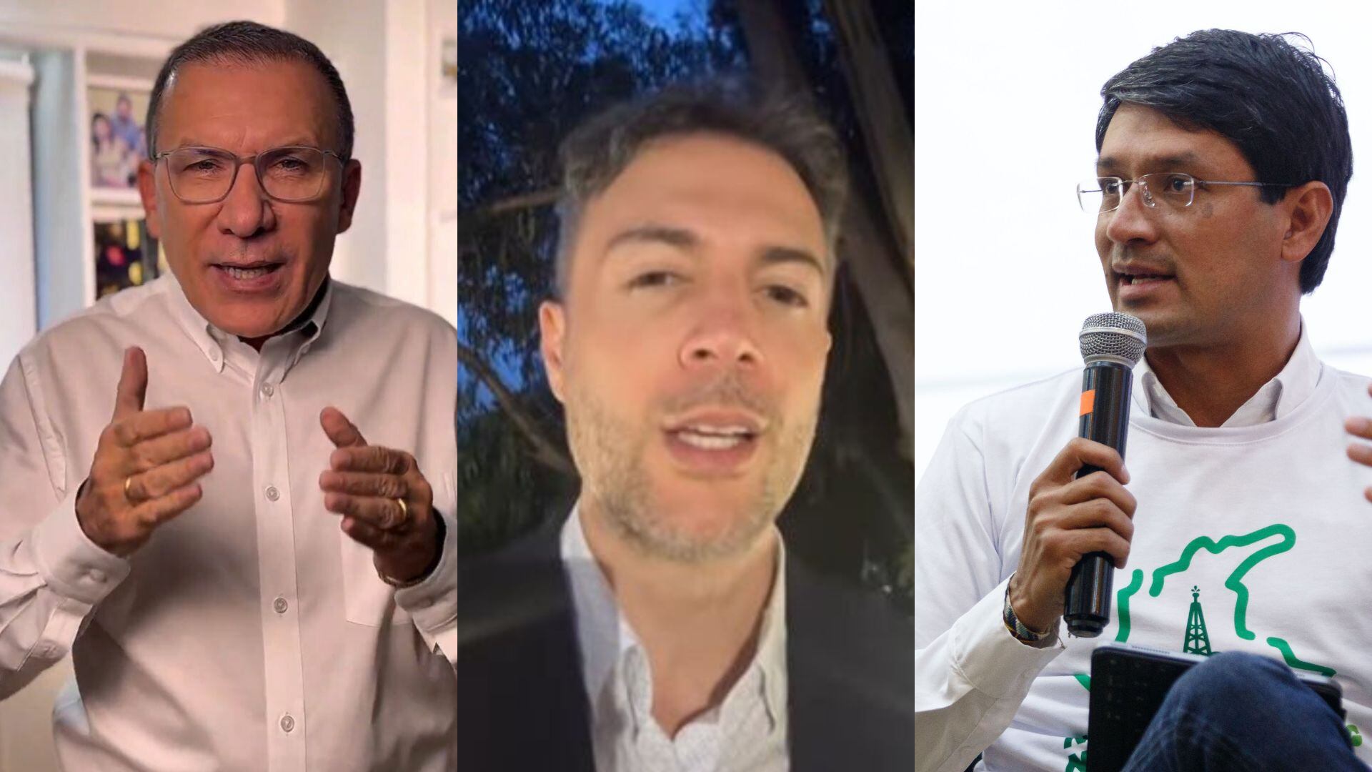 Roy, Quintero y Camilo Romero