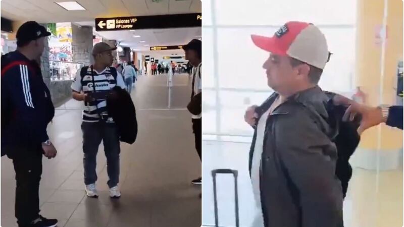 Hinchas de Junior atacaron a seguidores de Medellín en pleno aeropuerto en Perú