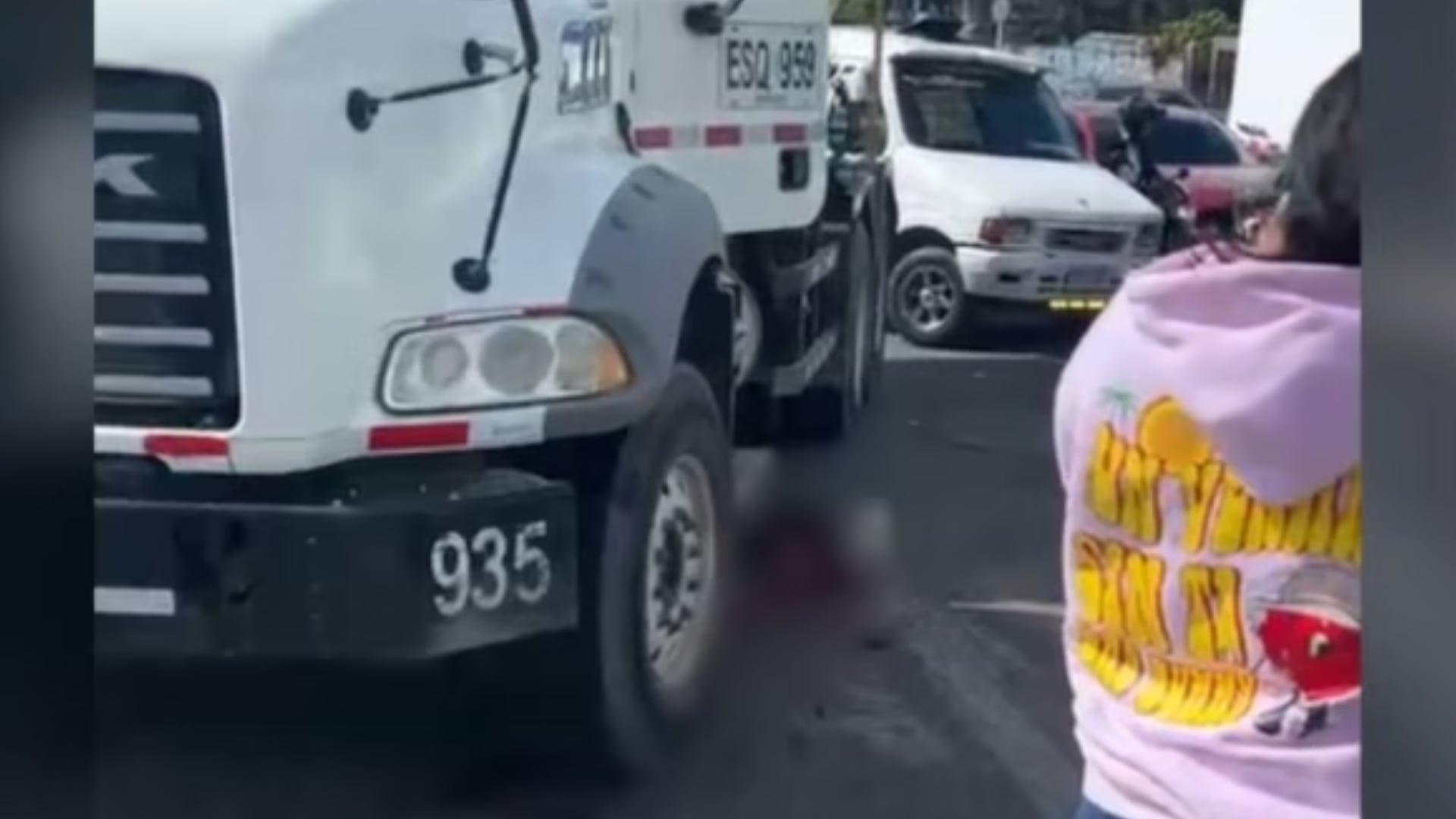 Accidente en Bosa.
