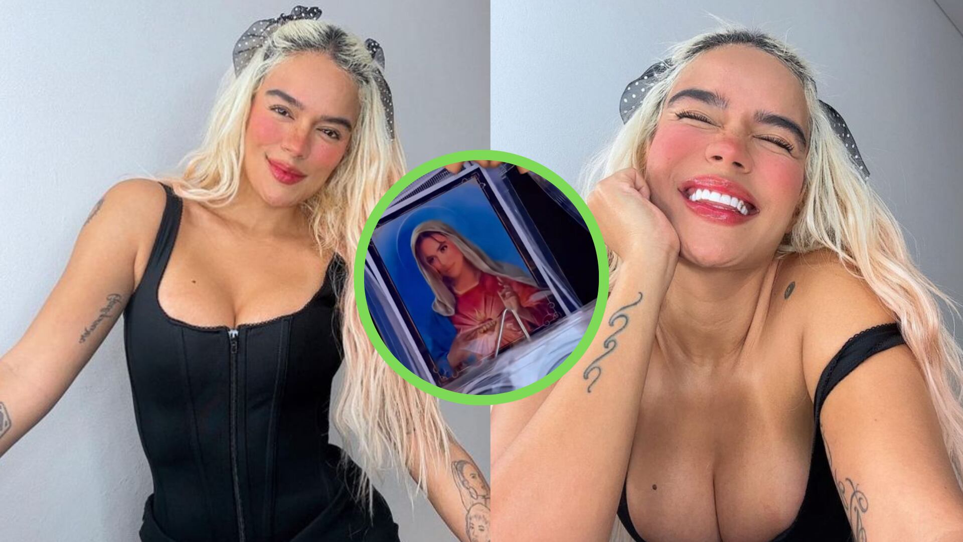 A Karol G la canonizaron en México, ya tiene estampita y su propia oración