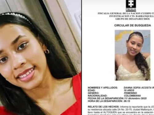 Danna Sofía Acosta, estudiante de Medicina desaparecida, fue hallada en Madrid tras 48 horas de búsqueda