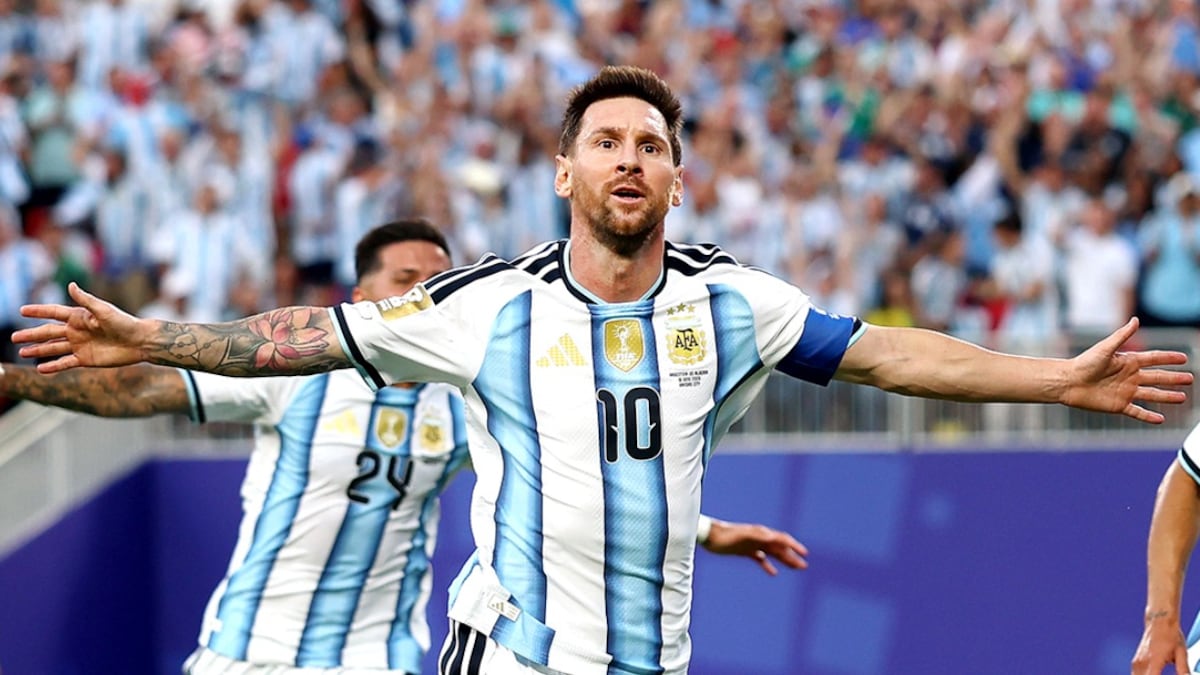 Messi ya es el máximo goleador en la historia de los Mundiales: partido de varios récords